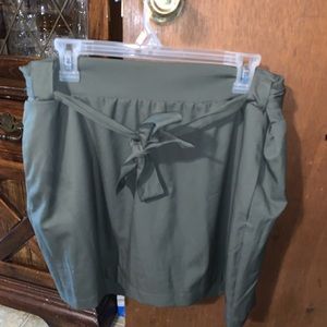 Olive Green Skirt